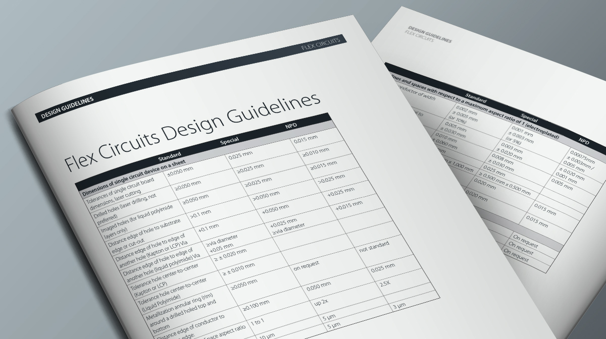 Flex Circuit Design Guideline